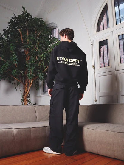 Pit Crew Cargo Pants - Black