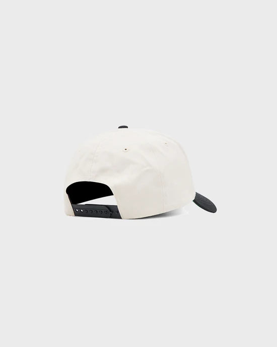 "KD" A-Frame Hat - Cream/Black