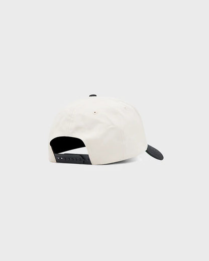 "KD" A-Frame Hat - Cream/Black