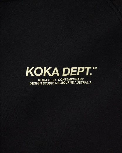 Core Zip Up Hoodie - Black