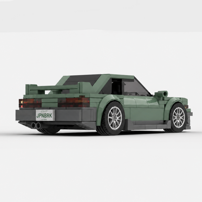 Silvia S13 Seafoam 2 Tone Brick Car Model