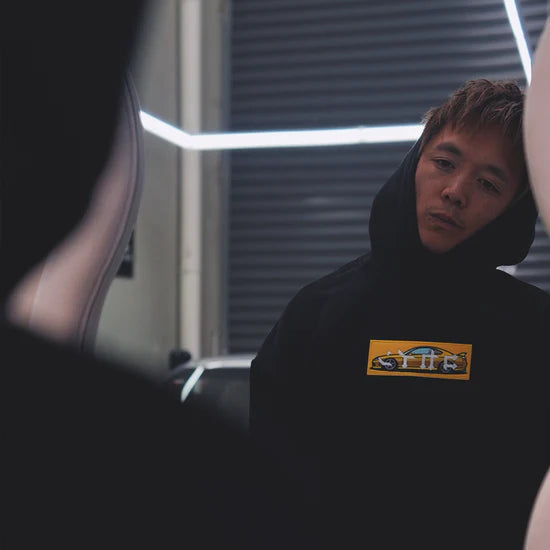 "S15" Yellow Patch Hoodie