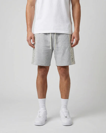 Premium Stripe Shorts // GREY