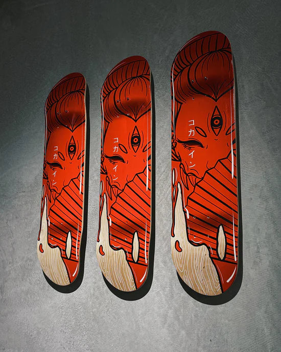 Skateboard Deck /// Geisha