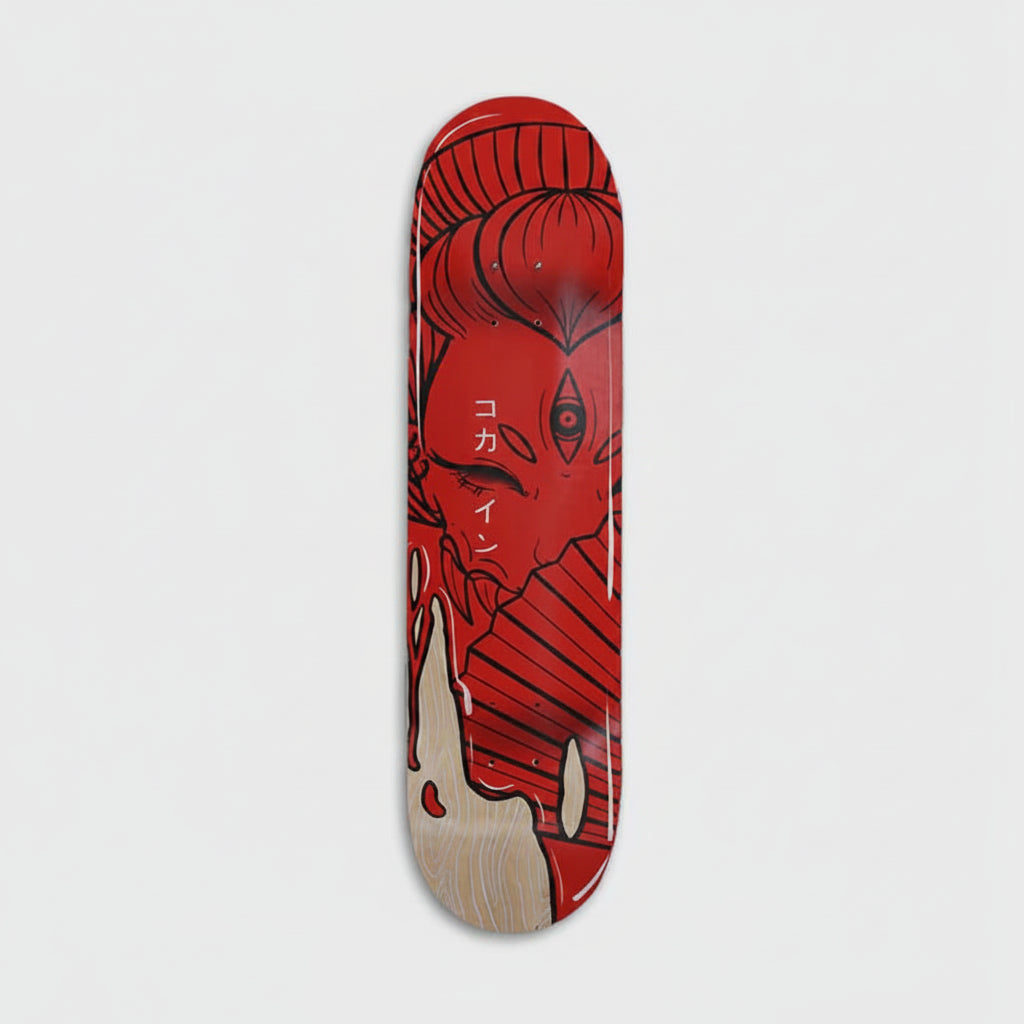 Skateboard Deck /// Geisha