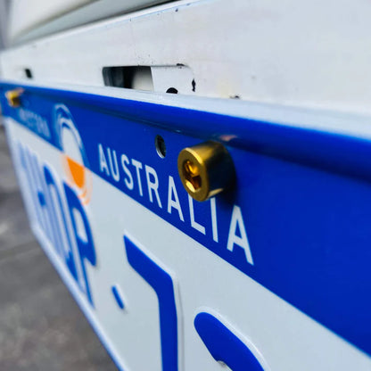 Titanium Number Plate Kit - Universal