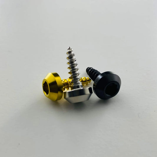 Titanium Tapered Head Screw - Individual