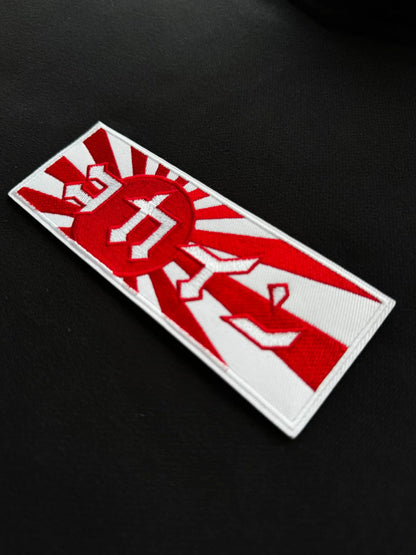 "Rising Sun" Patch Hoodie