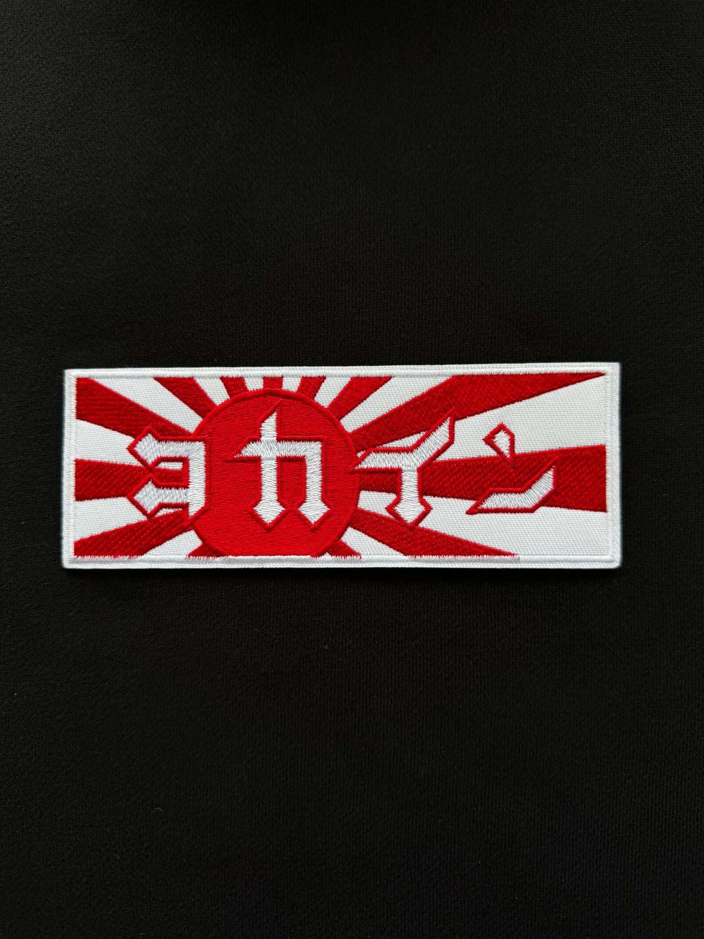 "Rising Sun" Patch Hoodie