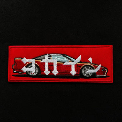 "NSX" Red Patch Hoodie