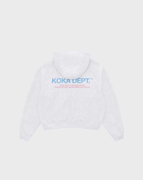 Core Zip Up Hoodie - Grey