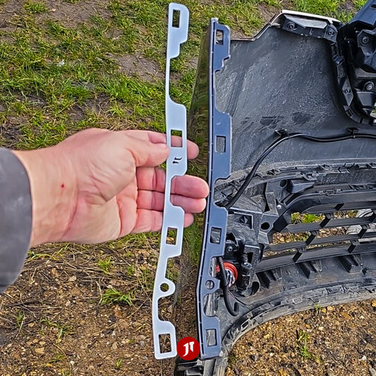 Renault Trafic 2014+ Front Bumper Repair Plates - Pair