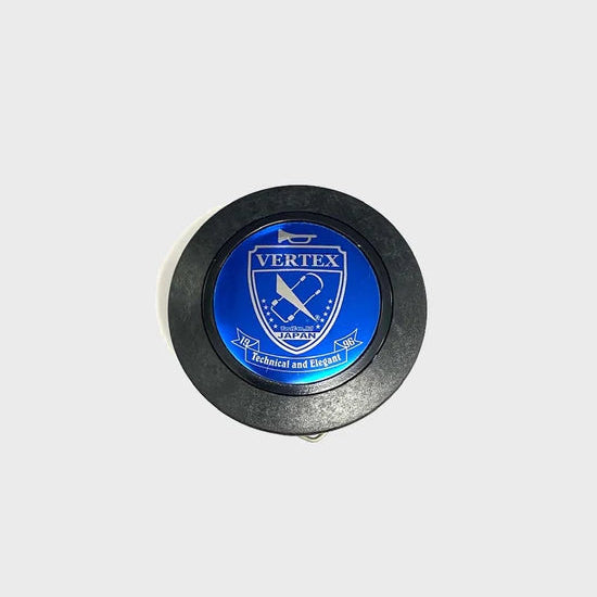 Vertex Horn Button; Blue