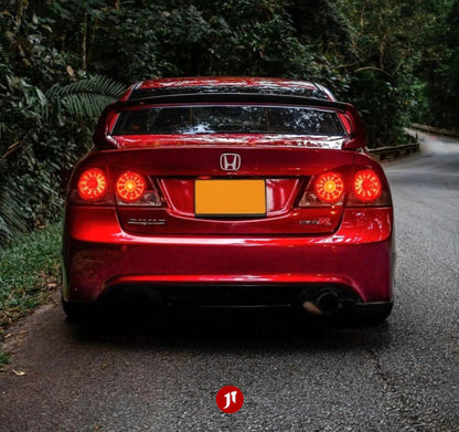 FD Civic Rear Bumper Repair Plates (Upper section) - Pair