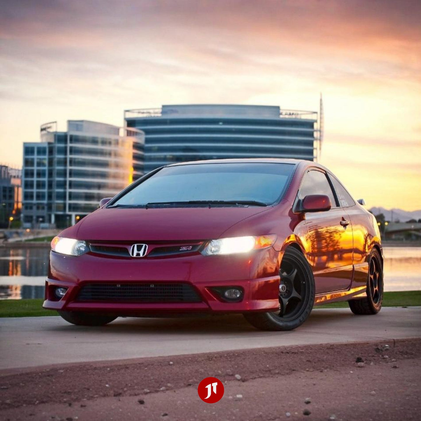 FG2 CIVIC (Gen 8, 2006-2011) Front Bumper Repair Plates - Pair