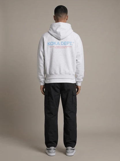 Core Zip Up Hoodie - Grey