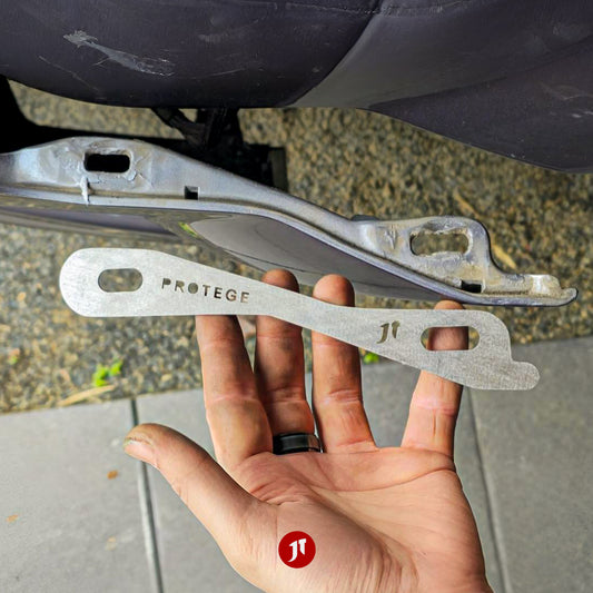 Mazda 323 Protege Gen 9 (BJ; 2002–2003) FACELIFT Bumper Repair Plates (Pair)